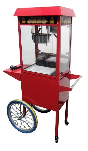 Appareil Popcorn Inclus Roulettes 1,35 KW - Combisteel