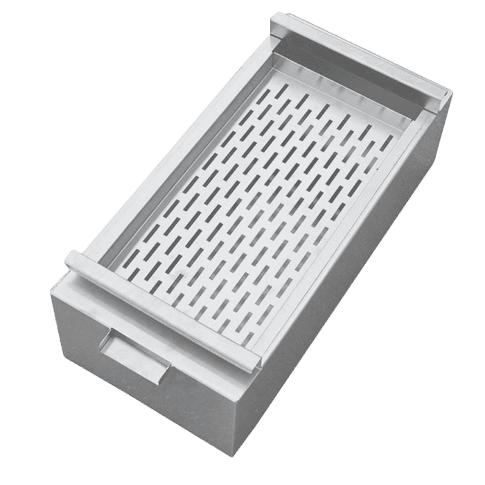 Base 700/900 Bac DE Vidange D'huile Avec Filtre - Combisteel