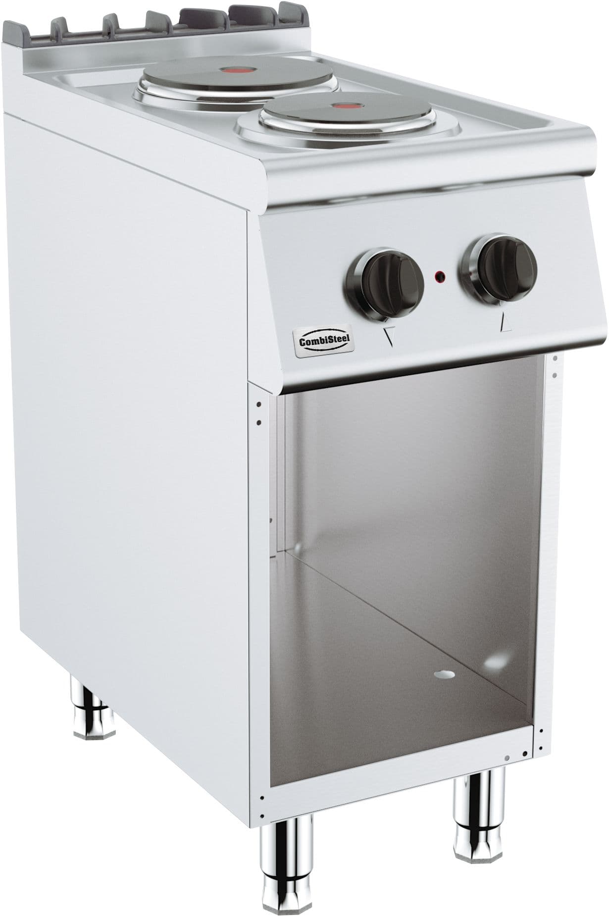 Cuisinière Électriques 2 Plaques 1×2,25 / 1×1,85 KW 1x 2,25 / 1x 1,85 KW - Combisteel