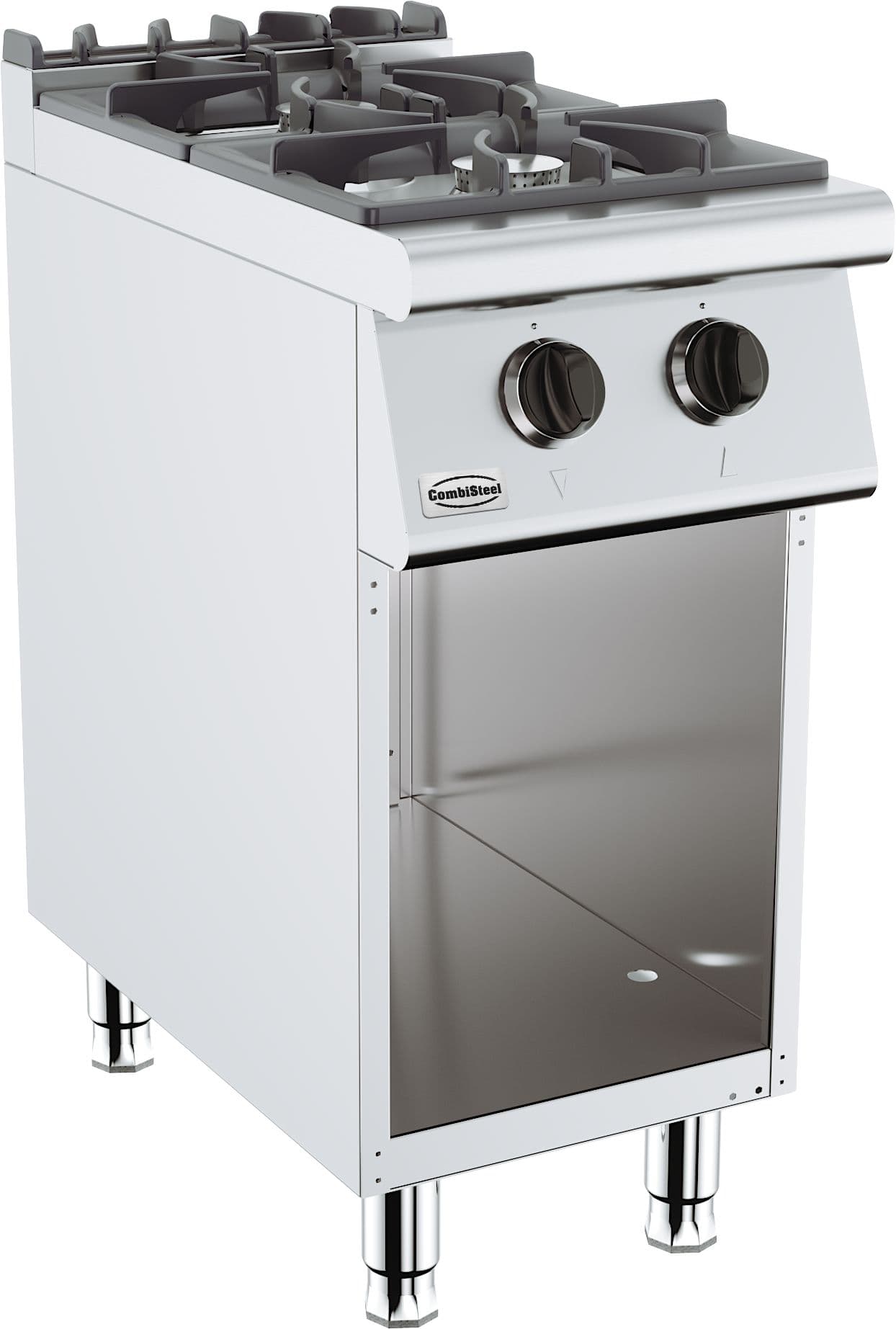 Cuisinière Gaz 2 Brûleurs - Combisteel