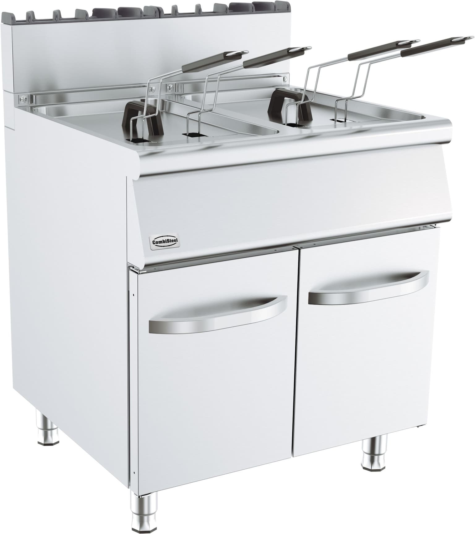 Friteuse A Gaz. 2×15 L - Combisteel