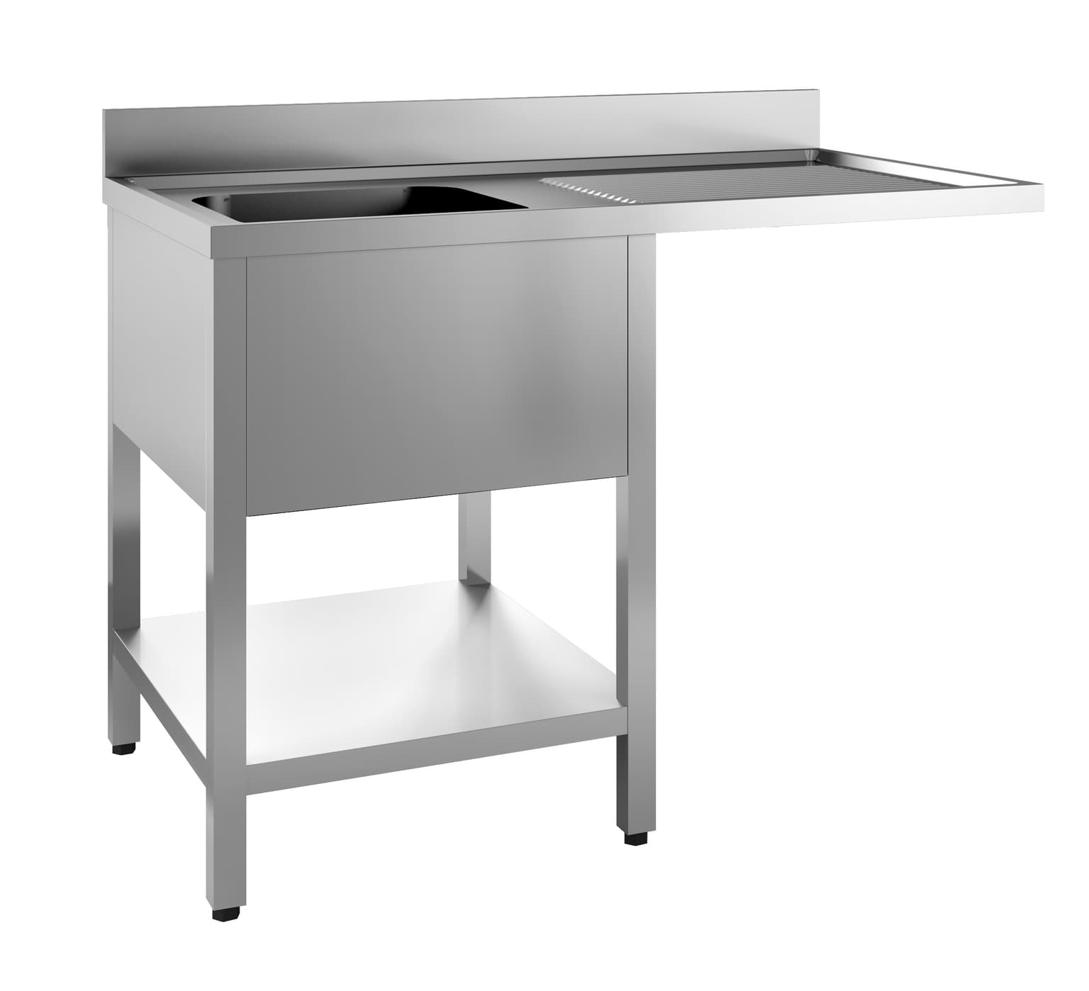 Bloc-Évier Lave-Vaisselle 1200 MM 1400 MM - Combisteel