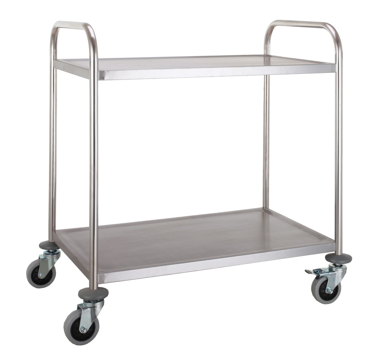 Chariot Inox 2 Niveaux 860 MM - Combisteel