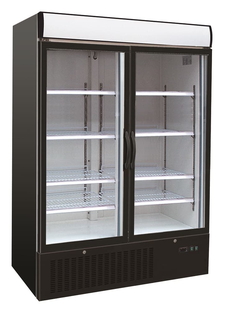 Congélateur 2 Portes En Verre 1079 L - Combisteel