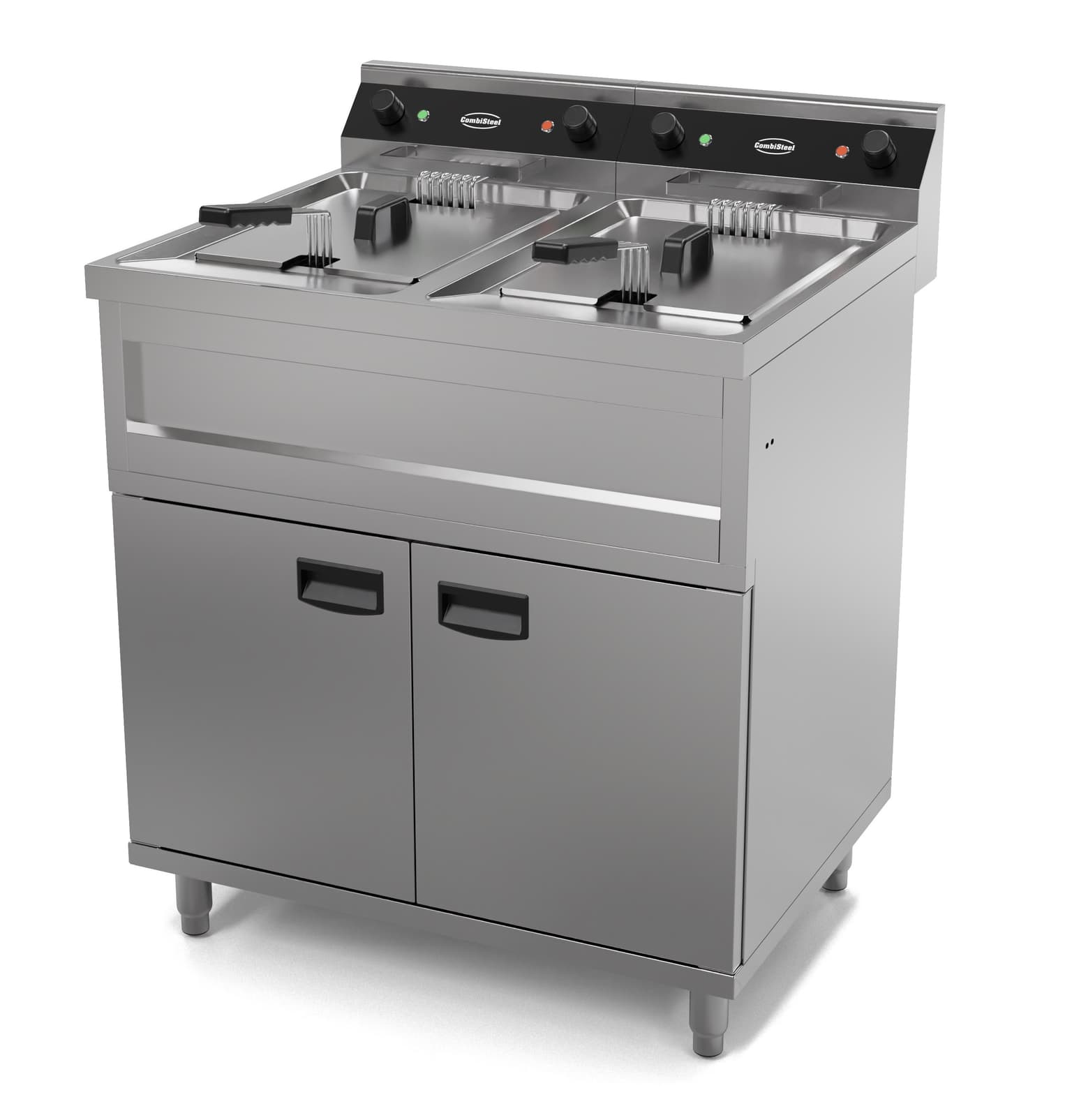 Friteuse Électriques 2×12 L 2×9 KW - Combisteel