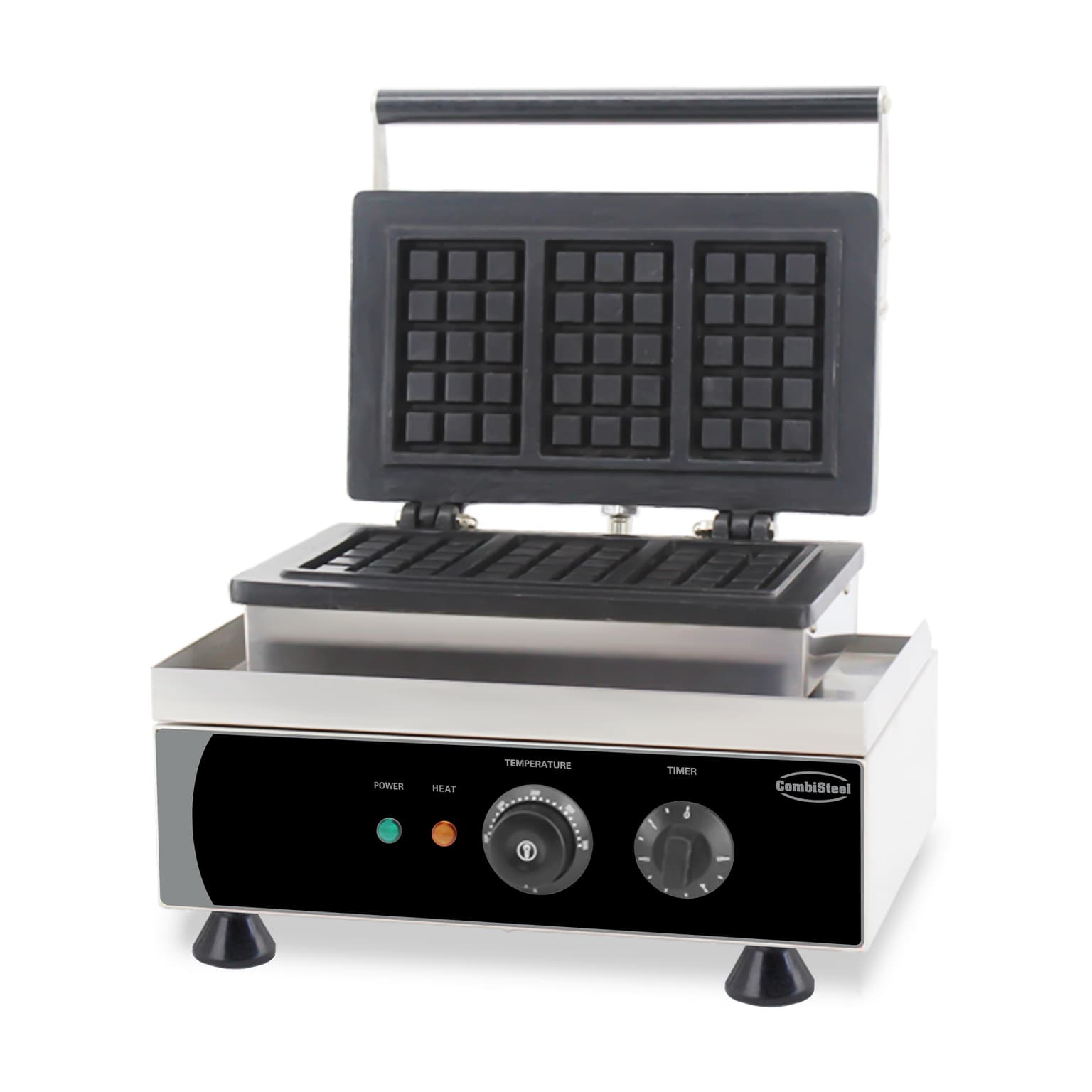 Gaufrier 3 Pcs Gaufre DE Bruxelles 1.75 KW - Combisteel