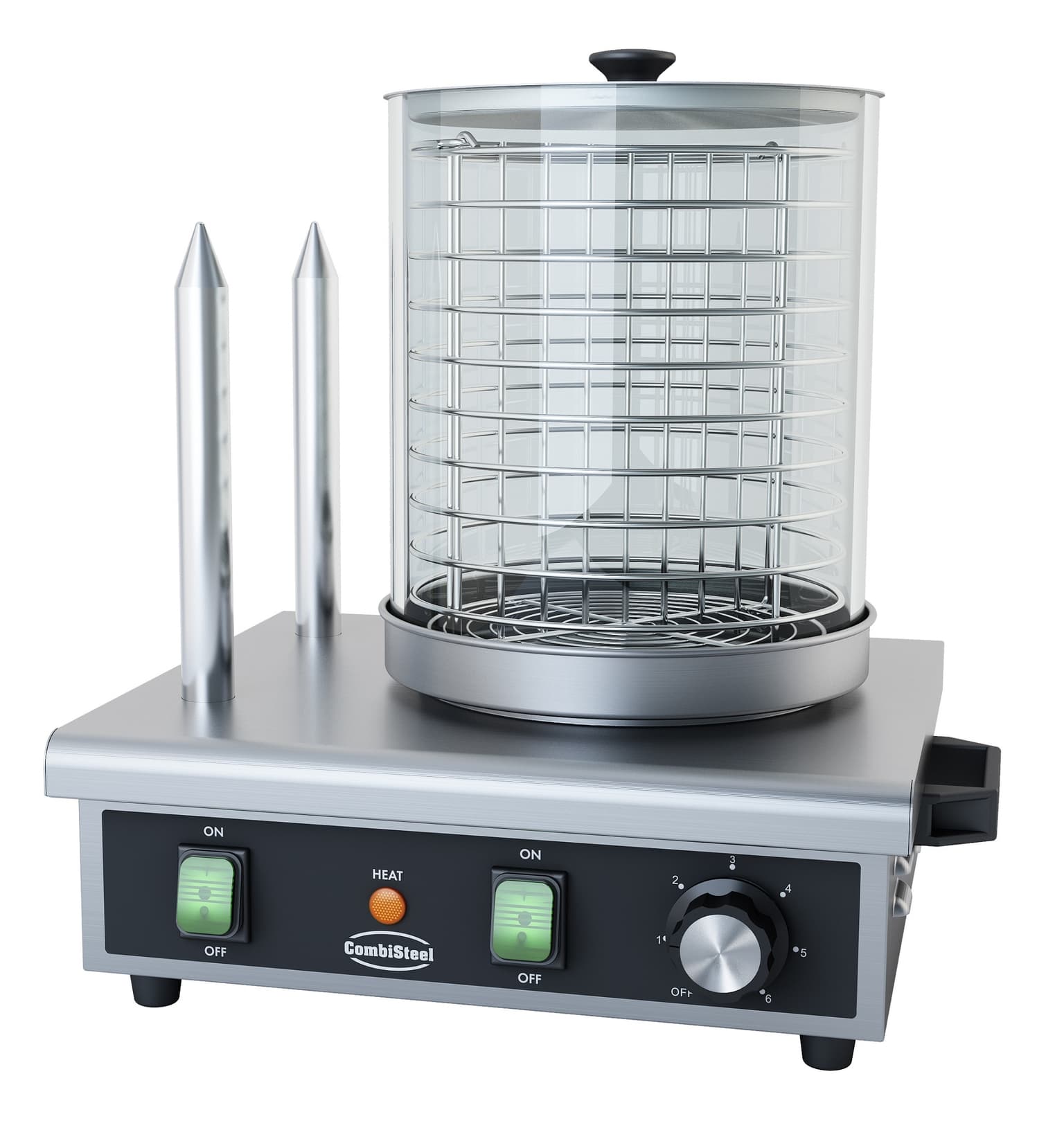 Machine À Hot Dog Avec 2 Plots 0.5 KW - Combisteel