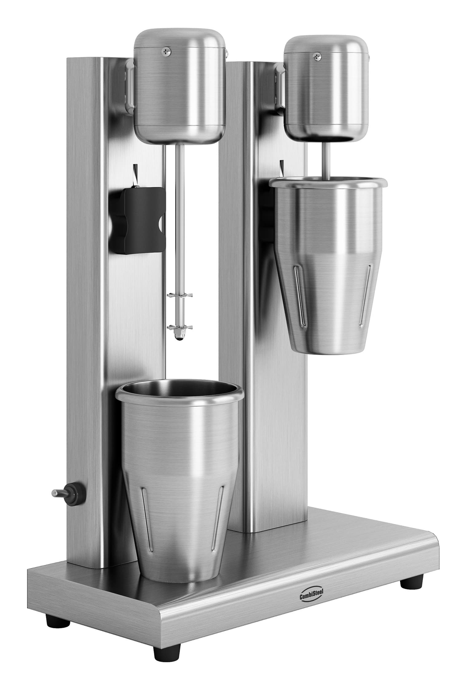 Machine À Milkshake Double 2×0.08 KW 2X 0.08 KW - Combisteel