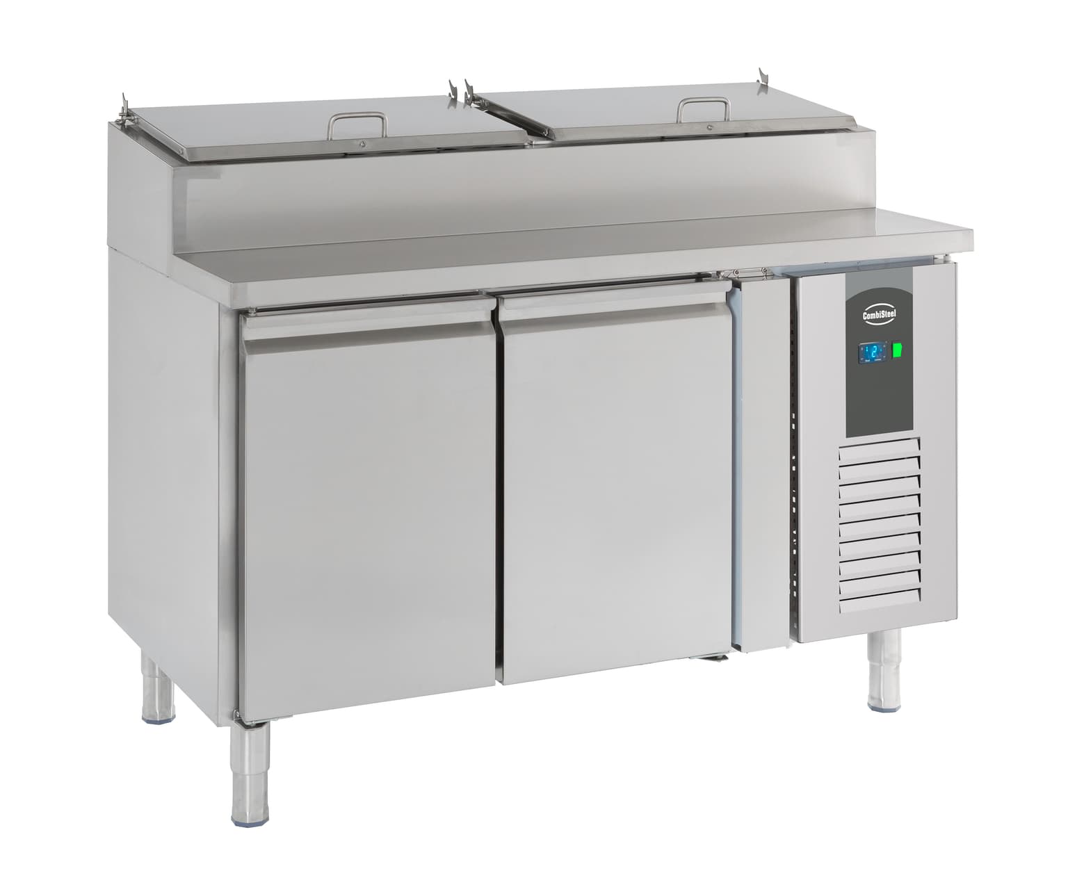 Saladette 2 Portes 6×1/3 GN Récipient - Combisteel