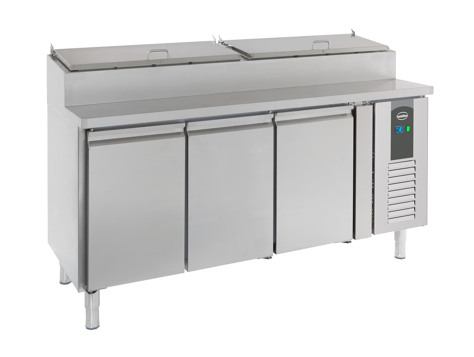Saladette 3 Portes 8×1/3 GN Récipient - Combisteel