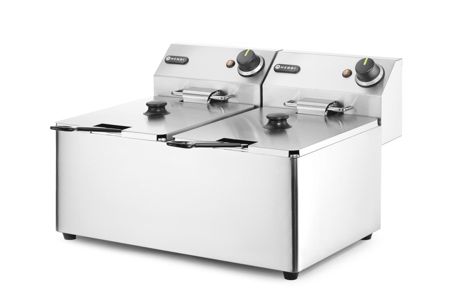 Friteuse Kitchen Line - 2×8 L - Hendi — miniature 3