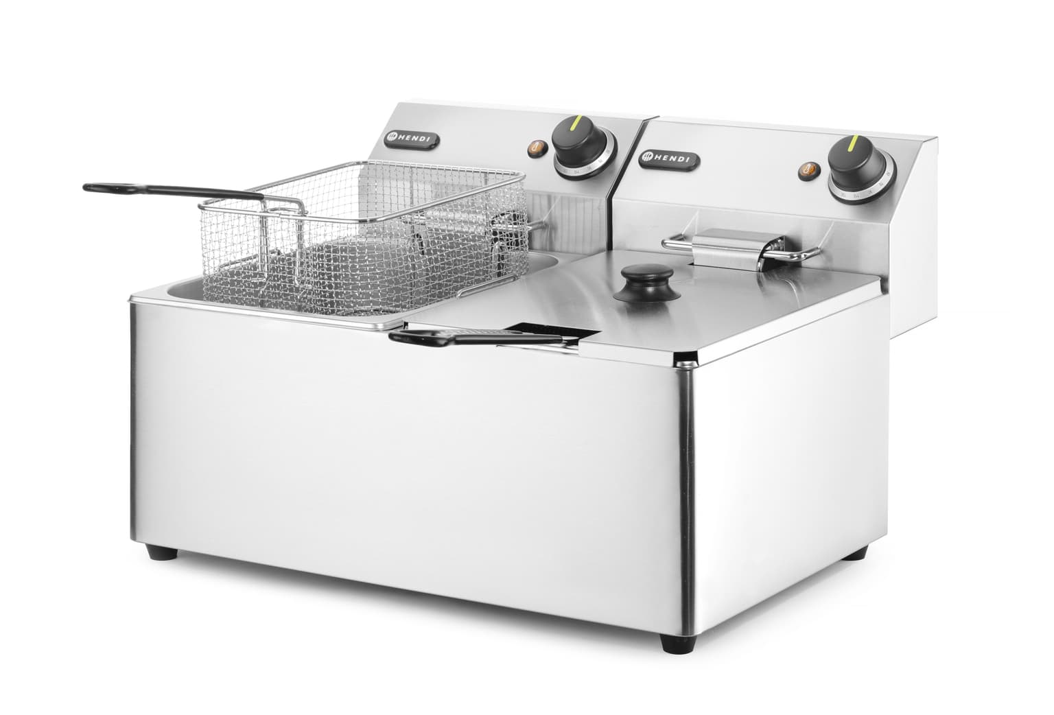 Friteuse Kitchen Line - 2×8 L - Hendi — miniature 2