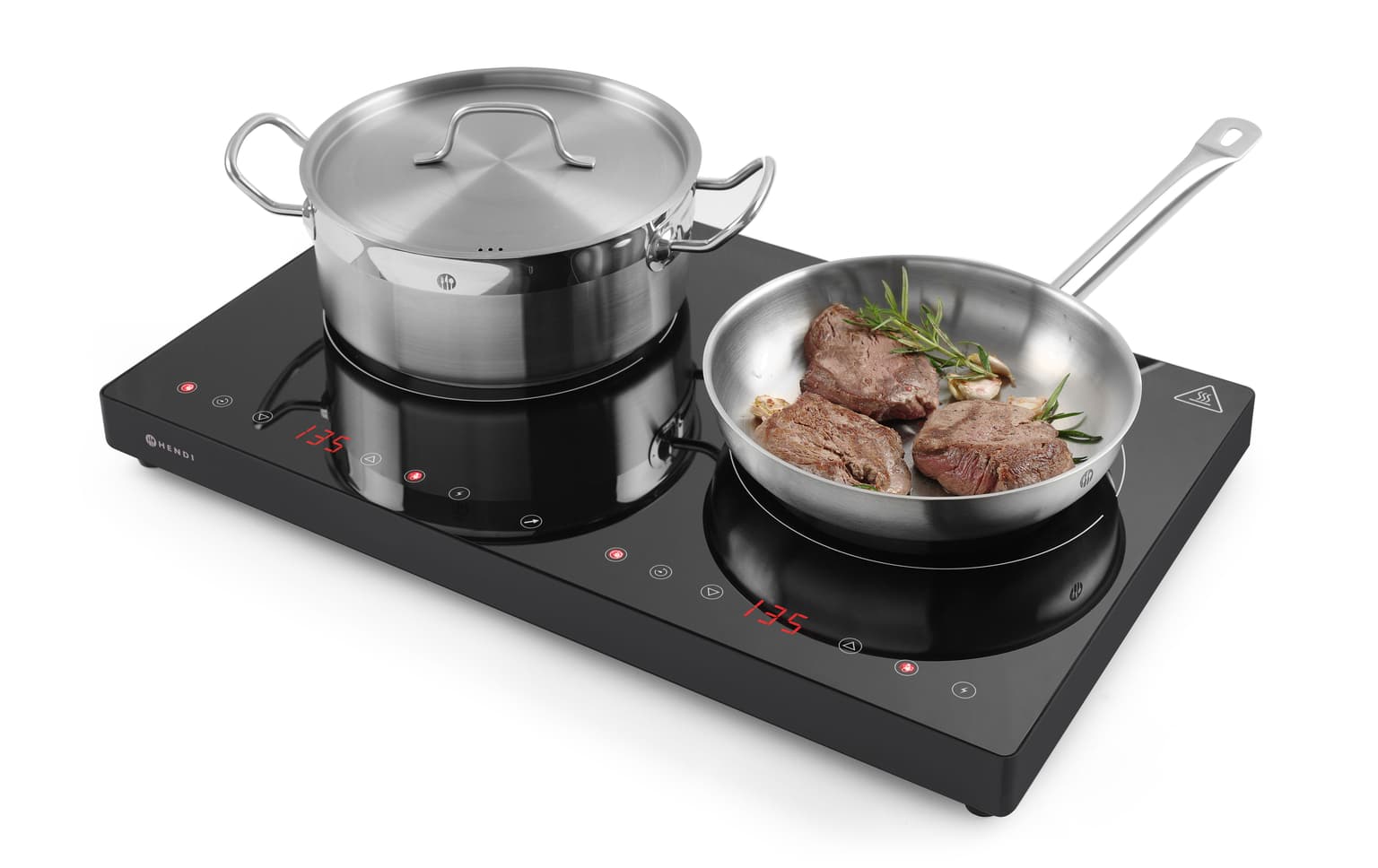 Plaque DE Cuisson À Induction Double Kitchen Line — miniature 4