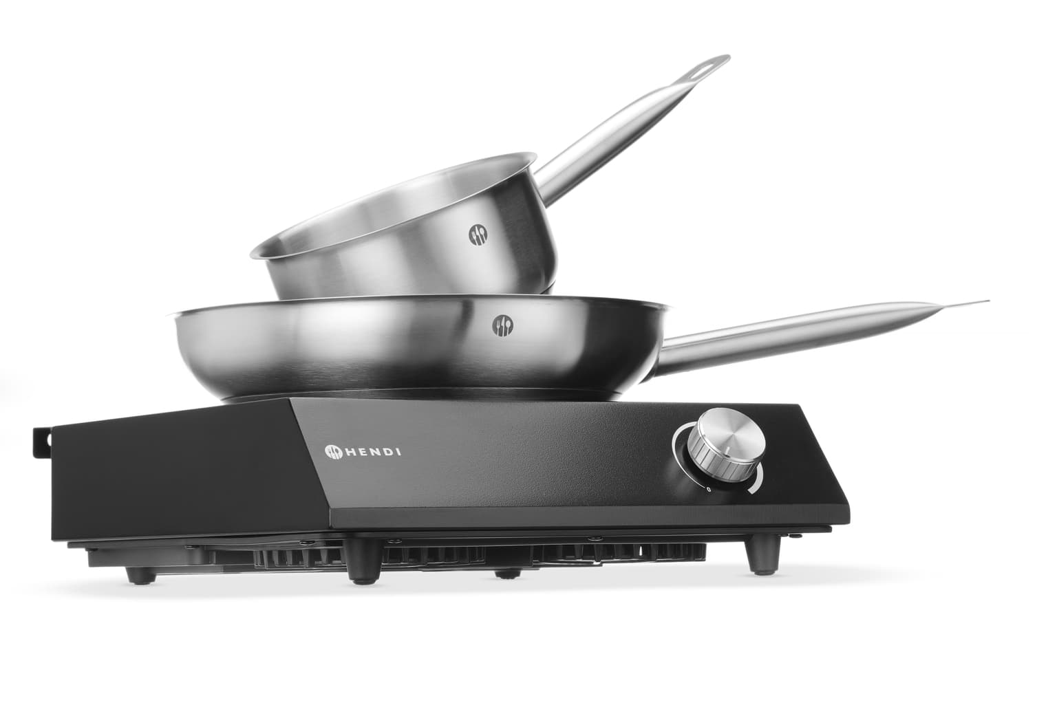 Set : Plaque DE Cuisson À Induction 3500W + Casserole + Poêle — miniature 7