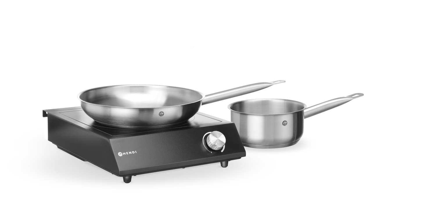 Set : Plaque DE Cuisson À Induction 3500W + Casserole + Poêle — miniature 10