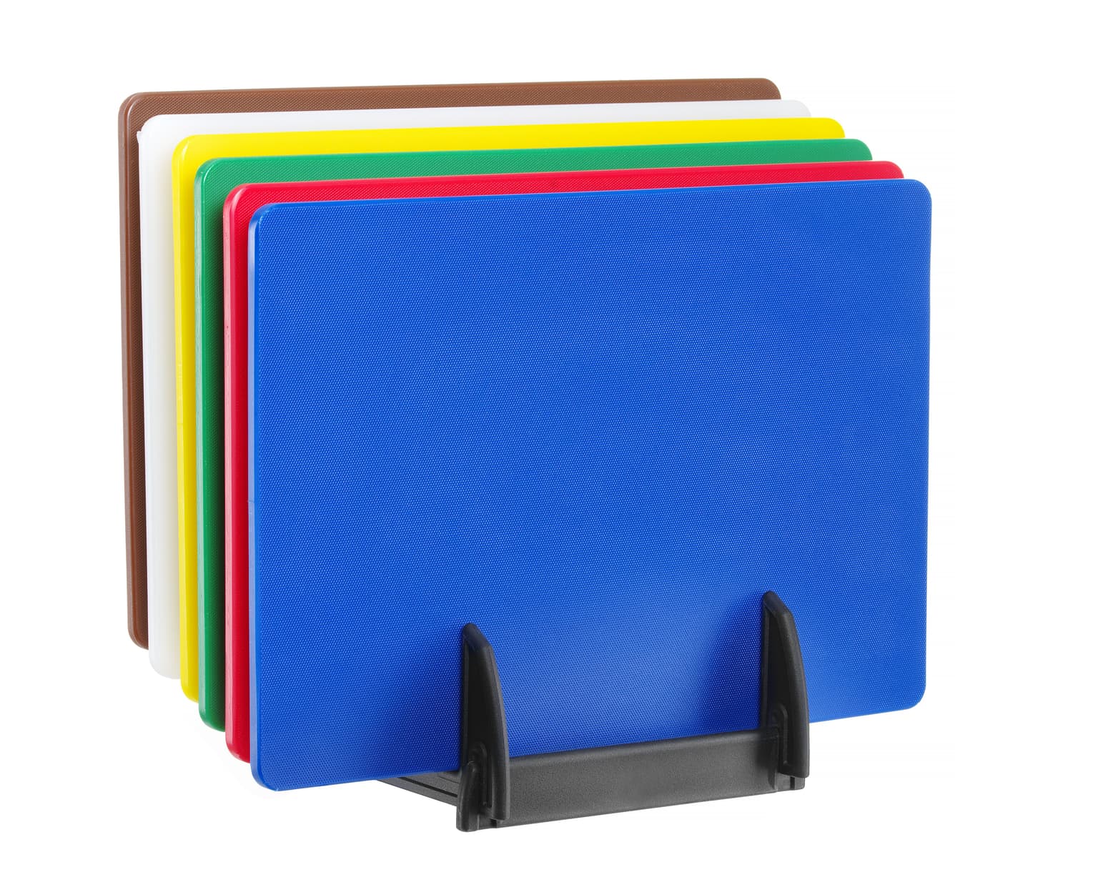 Set de 6 planches à découper HACCP avec rack