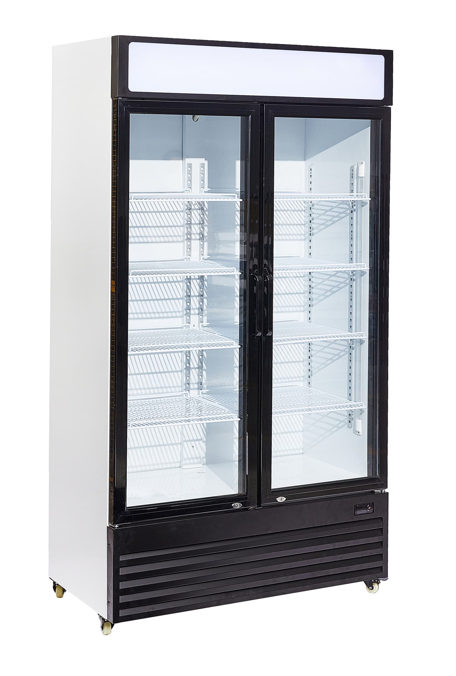 Réfrigérateur 2 Portes En Verre Bez-750 Gd - Combisteel — visuel 1