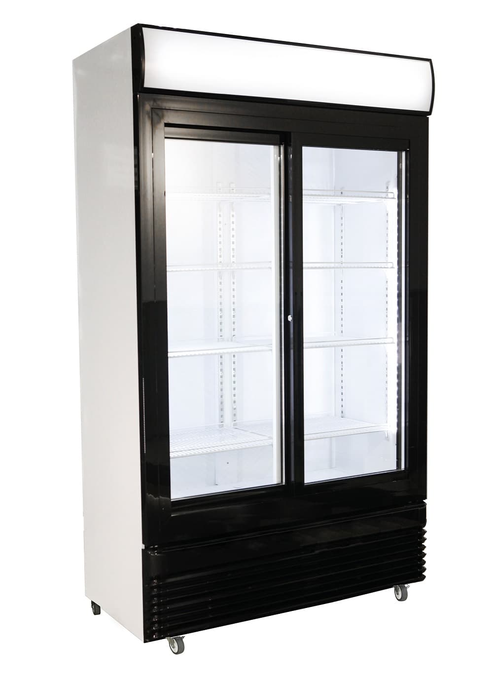 Réfrigérateur Avec Portes Coulissantes En Verres Bez-780 Sl - Combisteel — visuel 1