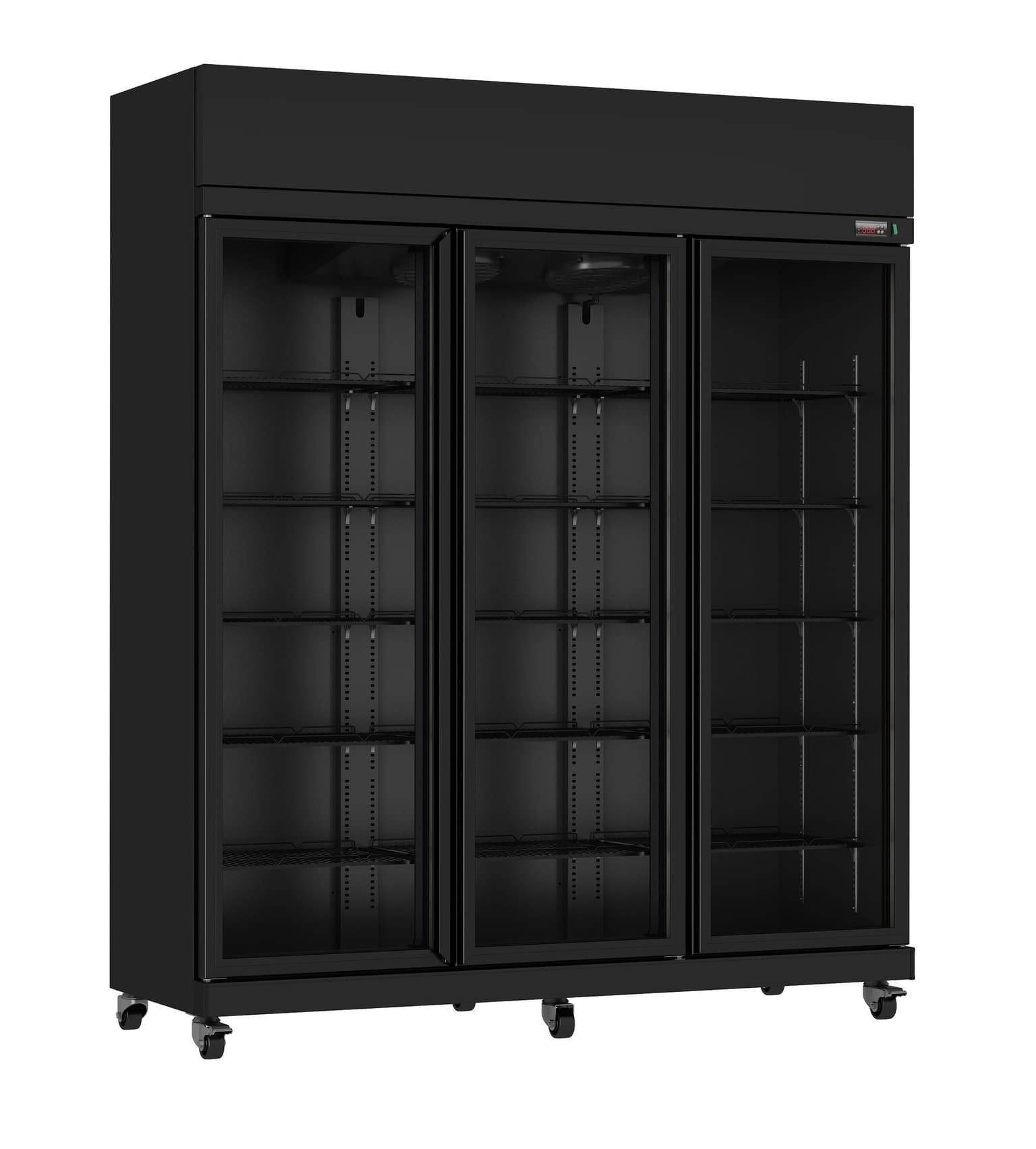 Réfrigérateur 3 Portes En Verre IRM-1180R Bl - Combisteel — visuel 1